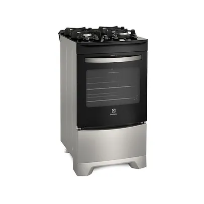 Fogão de Piso 4 Bocas e Mesa de Vidro Temperado Electrolux (52LSV)