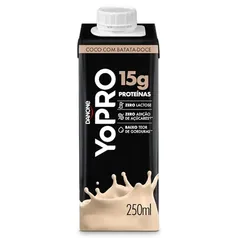 YoPRO Bebida Láctea UHT Coco com Batata-Doce 15g de proteínas 250ml ( fica 5,10 levando 10)