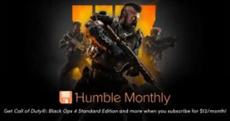 [Bundle Mensal] Call of Duty Black Ops 4 + Conteudo online - PC | R$48