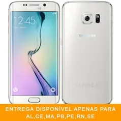 [EFACIL] Smartphone Galaxy S6 Edge Branco Tela 5.1" 4G+WiFi, Android 5.0, Câmera 16MP, Memória 32GB - Samsung POR R$ 1860