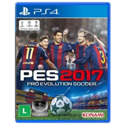 [Ponto Frio] Pro Evolution Soccer 2017 - PS4
