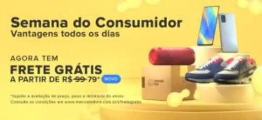 Mercado Livre com Frete Grátis a partir de R$79