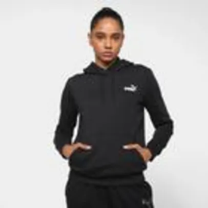 Moletom Puma Small Logo Capuz Canguru Feminino