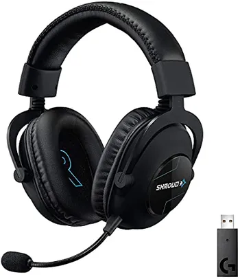 Headset Gamer Logitech G Pro X Shroud S/Fio 981-000956