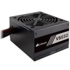 Fonte Corsair 650W 80 Plus White VS650 - CP-9020172 | R$ 390