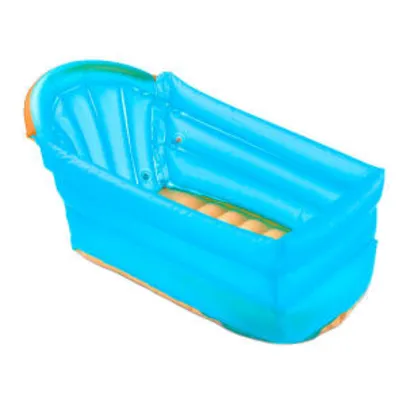 Banheira Inflável Bath Buddy Multikids Baby Azul | R$ 50