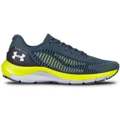 Tênis de Corrida Masculino Under Armour Charged Skyline 2 Azul/Verde