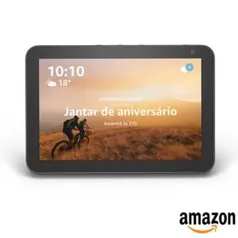 Smart Speaker Amazon com Alexa Preto - ECHO SHOW 8 | R$595