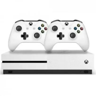 Saindo por R$ 1300: Xbox one s 1TB 2 controles (diversos lugares frete grátis) | Pelando