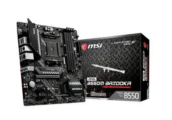 Placa-Mãe MSI MAG B550M Bazooka, AMD AM4, mATX 