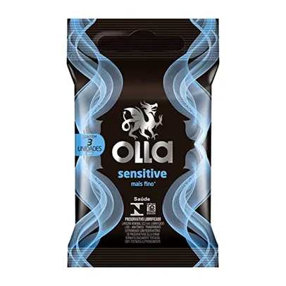 [Rec] Olla Preservativo Camisinha Sensitive - 3 Unidades