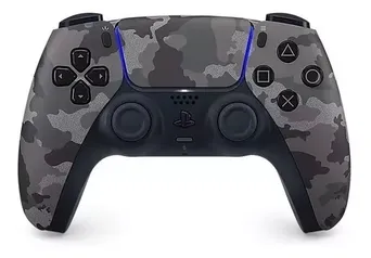 Controle sem fio Sony PlayStation 5 DualSense - gray camouflage