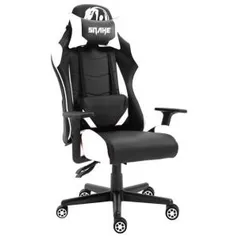 Cadeira Gamer Snake, Krait, White | R$960