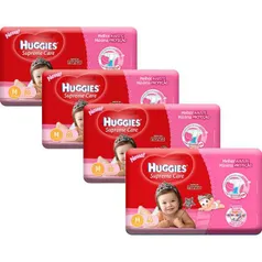 280 fraldas Huggies M por R$ 134,91