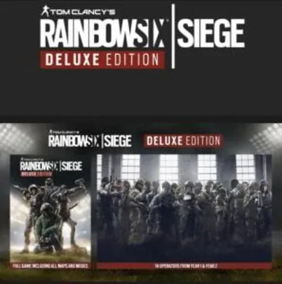 Jogo Rainbow Six Siege - Deluxe | R$30