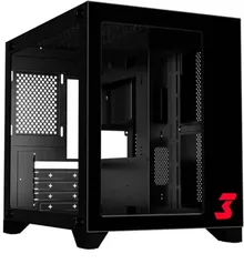 GABINETE DT3 HYPER, LATERAL E FRONTAL DE VIDRO, PRETO, 13872-1