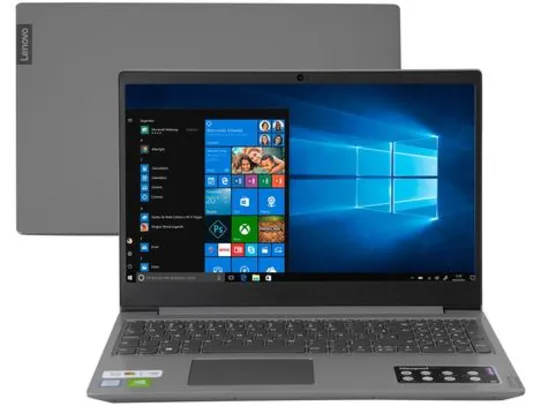 [C. Ouro] Notebook Lenovo Ideapad S145 Intel Core i5 8GB - 256GB SSD 15,6” Placa de Vídeo 2GB | R$3.329