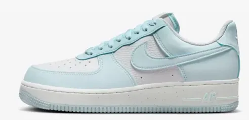 [R$ 496.37 1ª Compra/ APP] Tênis Nike Air Force 1 '07 Next Nature Feminino - Azul