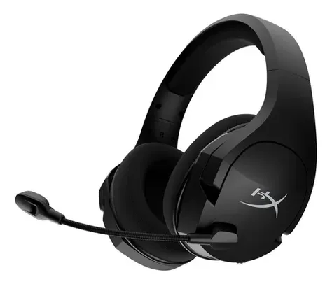 Headset gamer sem fio HyperX Cloud Stinger Core Wireless + 7.1 preto