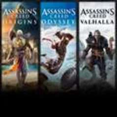 Pacote Assassin's Creed®: Assassin's Creed® Valhalla, Assassin's Creed® Odyssey e Assassin's Creed® Origins