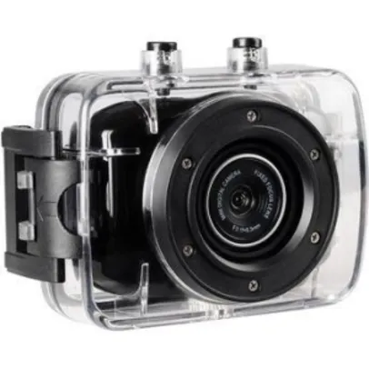 Câmera Filmadora de Ação ONN 5MP HD Tela 2” Preta por R$ 80