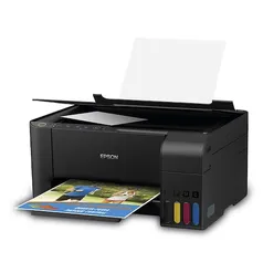 Multifuncional Tanque de Tinta Epson EcoTank L3150 Wireless - Impressora, Copiadora, Scanner