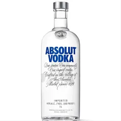 Vodka Sueca Absolut Original - 1L | R$56