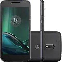 [Americanas] Smartphone Moto G 4 Play Dual Chip Android 6.0 Tela 5'' 16GB Câmera 8MP - Preto- R$869