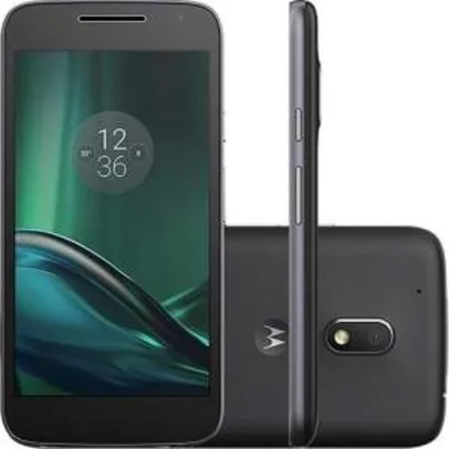 [Americanas] Smartphone Moto G 4 Play Dual Chip Android 6.0 Tela 5'' 16GB Câmera 8MP - Preto- R$869