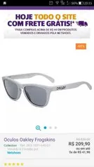 Óculos Oakley Frogskins - R$210