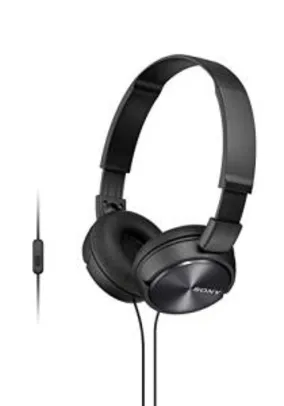 [PRIME] Sony MDR-ZX310 - Fone de Ouvido com Microfone, Preto - R$119