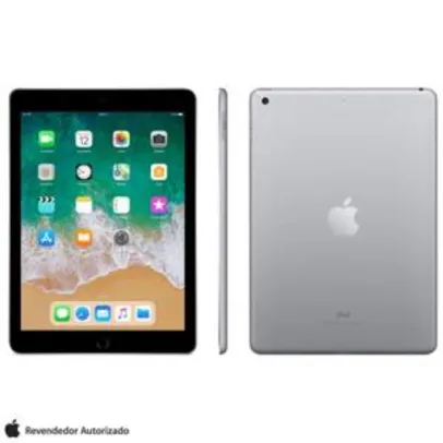 iPad Cinza Espacial com Tela de 9,7”, Wi-Fi, 32 GB - MR7F2BZ/A R$ 2001