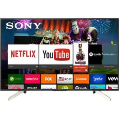 Smart TV Android LED 49" Sony KD-49X755F Ultra HD 4k - R$2470