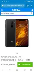 Smartphone Xiaomi Pocophone F1 128GB - Preto R$1600