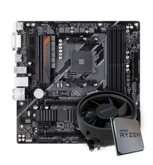 Kit Upgrade, AMD Ryzen 5 3500, Gigabyte B450 AORUS M | R$ 1.669