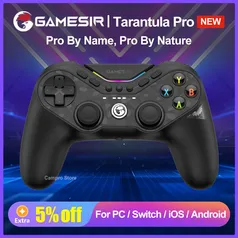 [Taxa inclusa, Moedas, GPay R$ 296] GameSir Tarantula Pro com Hall Effects