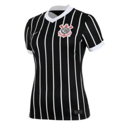 Camisa Nike Corinthians II 2020/21 Torcedora Pro Feminina | R$ 113
