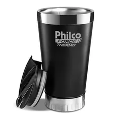 Copo Térmico Philco 475ml Quente ou Frio Inox