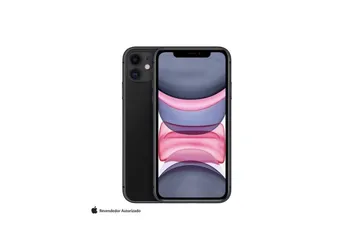 IPhone 11 preto 64GB | R$3799