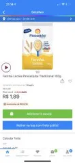 [Cliente ouro] Farinha Láctea Piracanjuba Tradicional 180g - 1,89