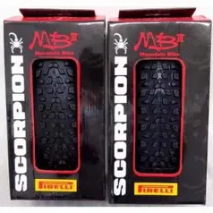 2 Pneus Pirelli Scorpion Mb3 Kevlar Mtb 29 X 2.00 | R$84