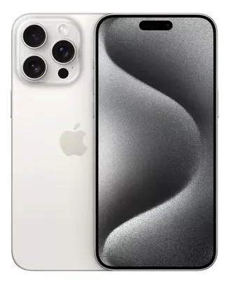 Apple iPhone 15 Pro Max (256 GB) - Titânio Branco - Distribuidor autorizado