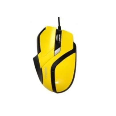 Mouse Gaming Hardline MS-26 USB Amarelo por R$23