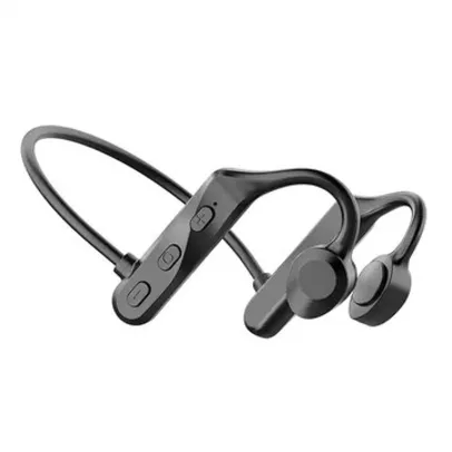 KS19 True Bone Condução Fone de Ouvido Bluetooth V5.0 HiFi Som 360° Flexível IPX5 À Prova D' Água HD