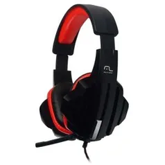 Headset Gamer Com Isolamento Acústico E Microfone P2 PH120 Multilaser | R$81