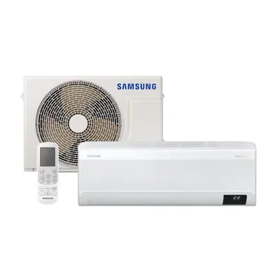 Ar-condicionado Split Inverter Samsung WindFree Connect Sem Vento 12.000 BTUs Frio Branco