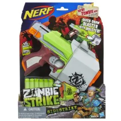 Lançador de Dardos Nerf Hasbro Zombie Strike – Sidestrike