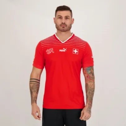 Camisa Puma Suíça Home 2022