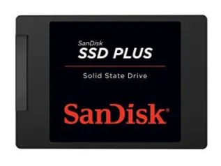 SanDisk SSD Plus 120GB G26 530-400MB - R$139