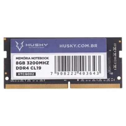 Memória Notebook Husky, 8GB, 3200MHz, DDR4, CL19